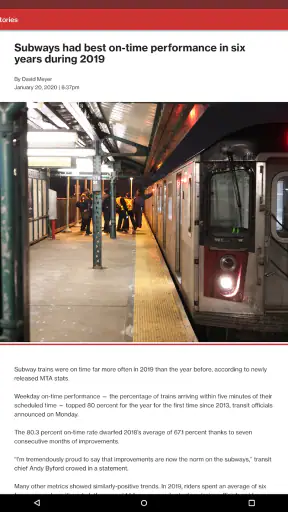 New York Post for Tablet