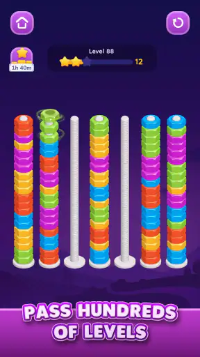 Nut Sort: Color Sorting Game