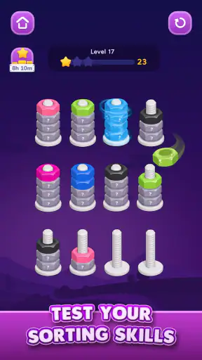 Nut Sort: Color Sorting Game