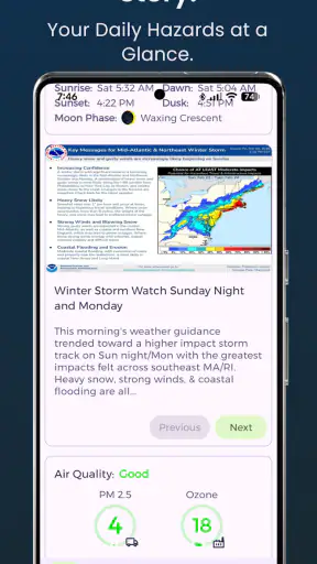 NWS Weather Report