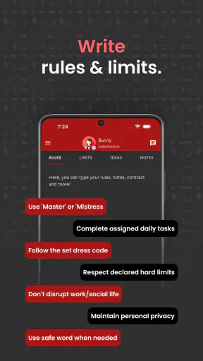 Obedience: BDSM habit tracker