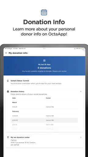 OctaApp - Donate Plasma