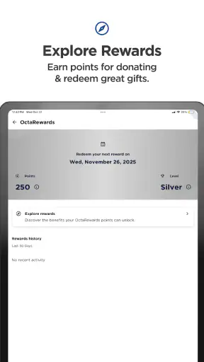 OctaApp - Donate Plasma