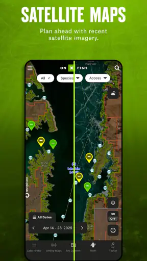 onX Fish: Midwest Fishing App