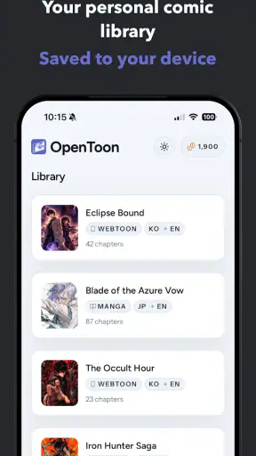 OpenToon - Manga Translator