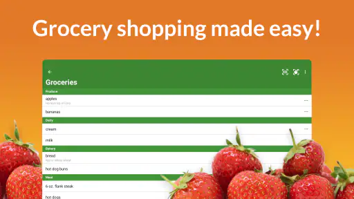 Our Groceries Shopping List