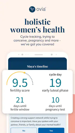Ovia Cycle & Pregnancy Tracker