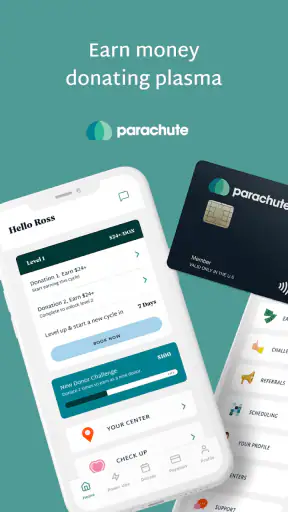 Parachute: Get Paid for Plasma