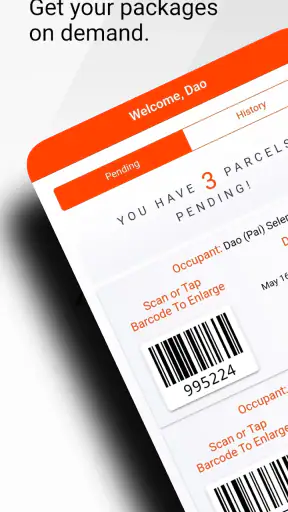 Parcel Pending