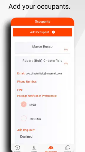 Parcel Pending