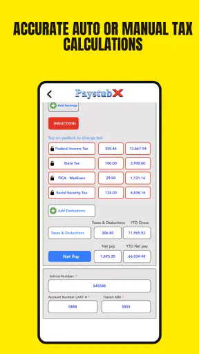 Paystub Generator: Paycheck