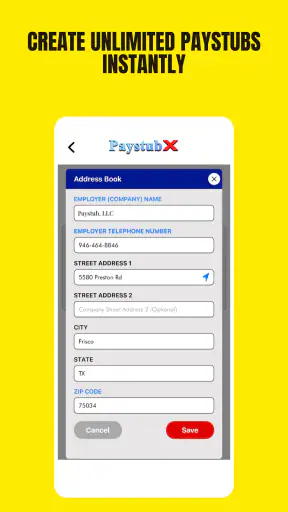 Paystub Generator: Paycheck