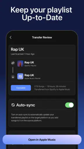 Playlist Transfer for My Music