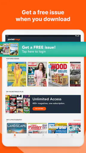 Pocketmags Magazine Newsstand