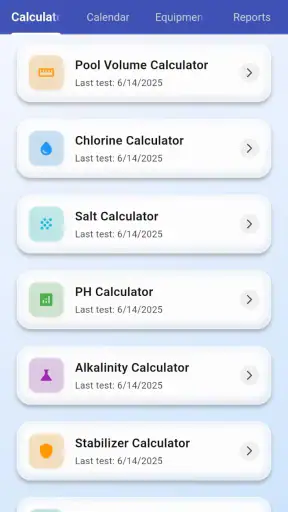 Pool Chemical Calculator
