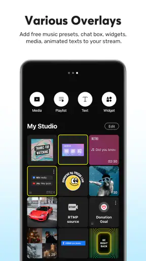 PRISM Live Studio: Games & IRL