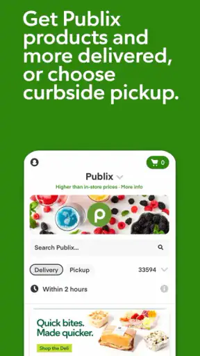 Publix Delivery & Curbside