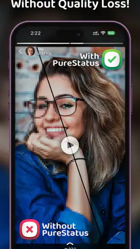 PureStatus: ByeBye Blur Status