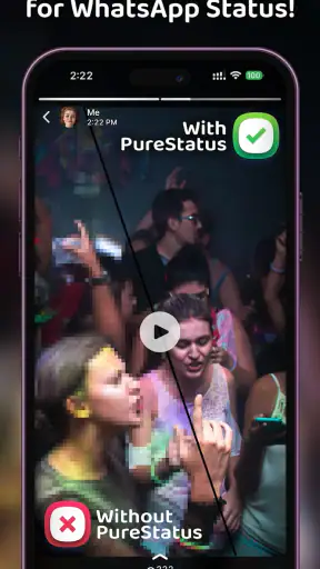 PureStatus: ByeBye Blur Status