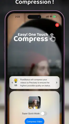PureStatus: ByeBye Blur Status
