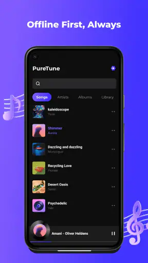 PureTune: Offline Music
