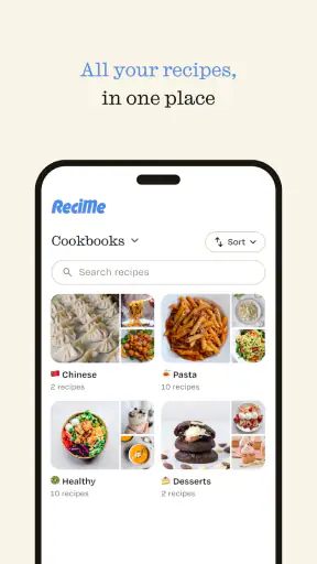 ReciMe: Recipes & Meal Planner