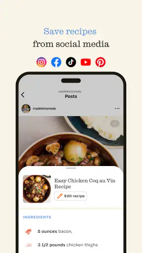 ReciMe: Recipes & Meal Planner