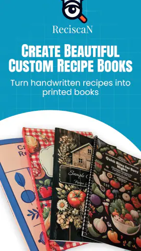ReciScan - Cookbook Maker
