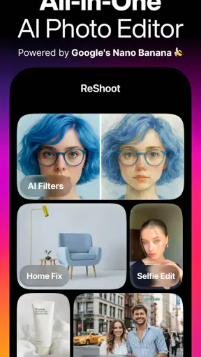 ReShoot: AI Photos & Edits
