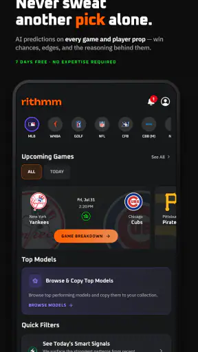 Rithmm: AI Sports Betting
