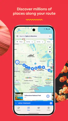 Roadtrippers - Trip Planner