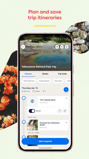 Roadtrippers - Trip Planner