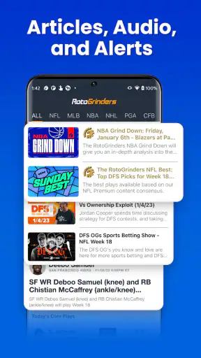 RotoGrinders Daily Fantasy