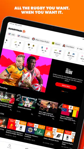 RugbyPass – Live Scores & News