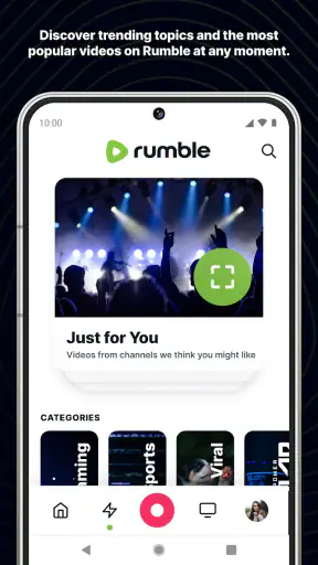 Rumble: Stream & Watch Videos