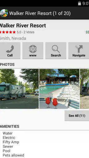 RV Parks & Campgrounds