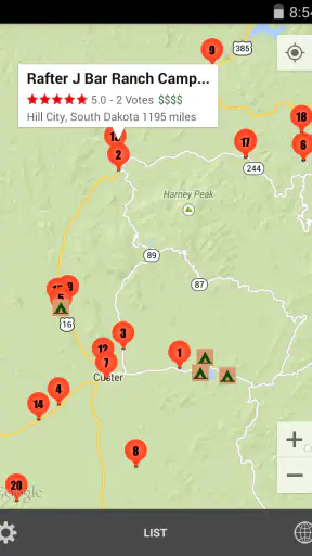 RV Parks & Campgrounds
