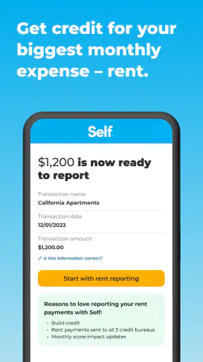 Self - Credit Builder & Cards