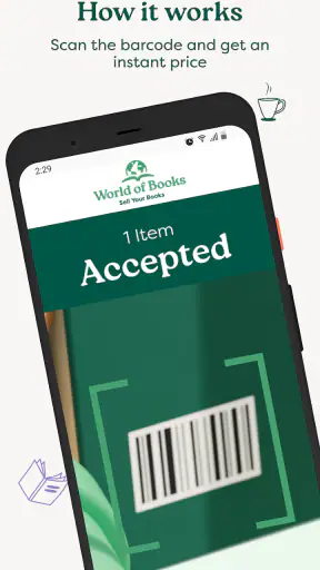 Sell books with World of Books