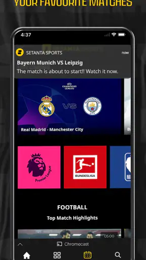 Setanta Sports: Sports TV App