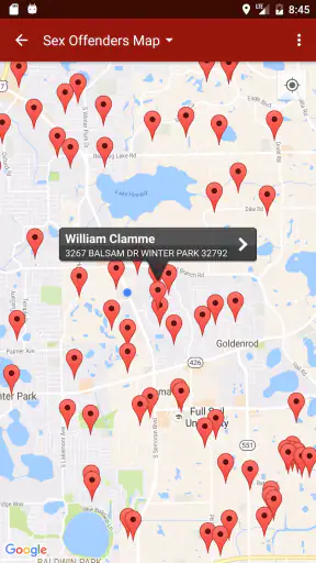 Sex Offenders Search