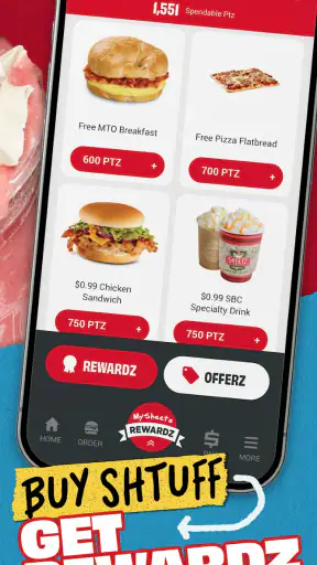 Sheetz Food Delivery & Rewards