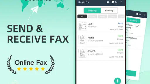 Simple Fax-Send Fax from Phone