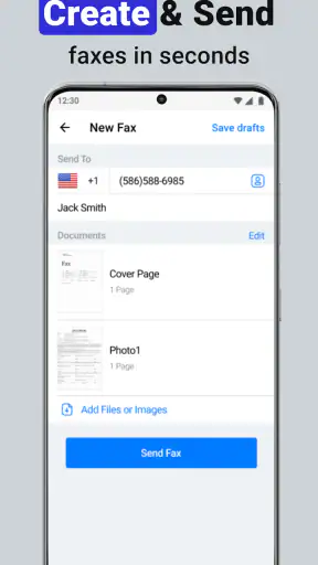 Smart Fax: Send Fax from Phone