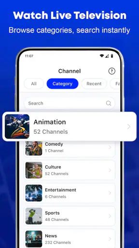 Smart TV Player: IPTV Smarters