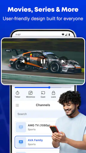Smart TV Player: IPTV Smarters