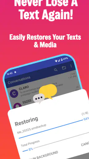SMS Backup, Print & Restore