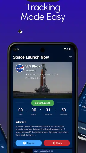 Space Launch Now - Tracker