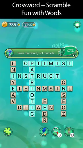 sQworble : Crossword Scramble