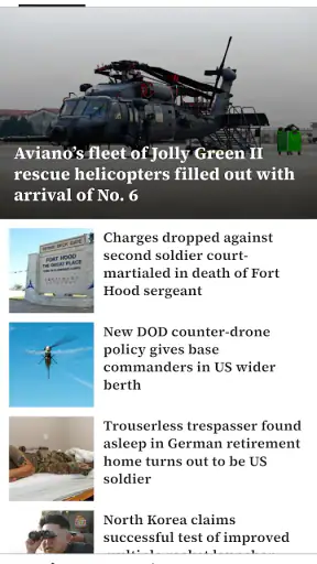 Stars & Stripes: Military News